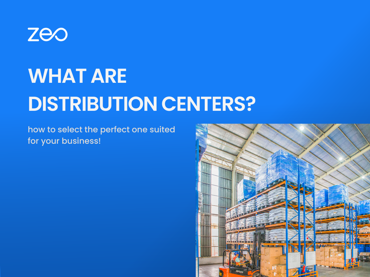 All You Need to Know About Distribution Centers, Zeo Route Planner